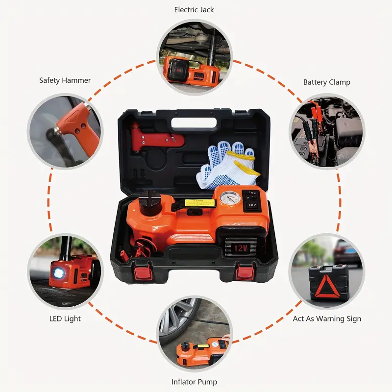 5-Ton Electric Car Jack Tool Kit – detail 10
