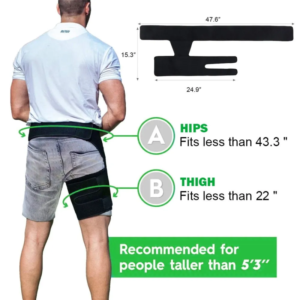 Adjustable Hip & Thigh Support Wrap – photo 8