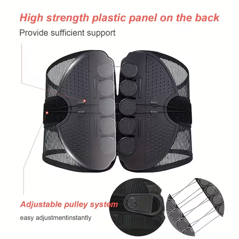 Adjustable Pulley Lumbar Support Belt – detail 3