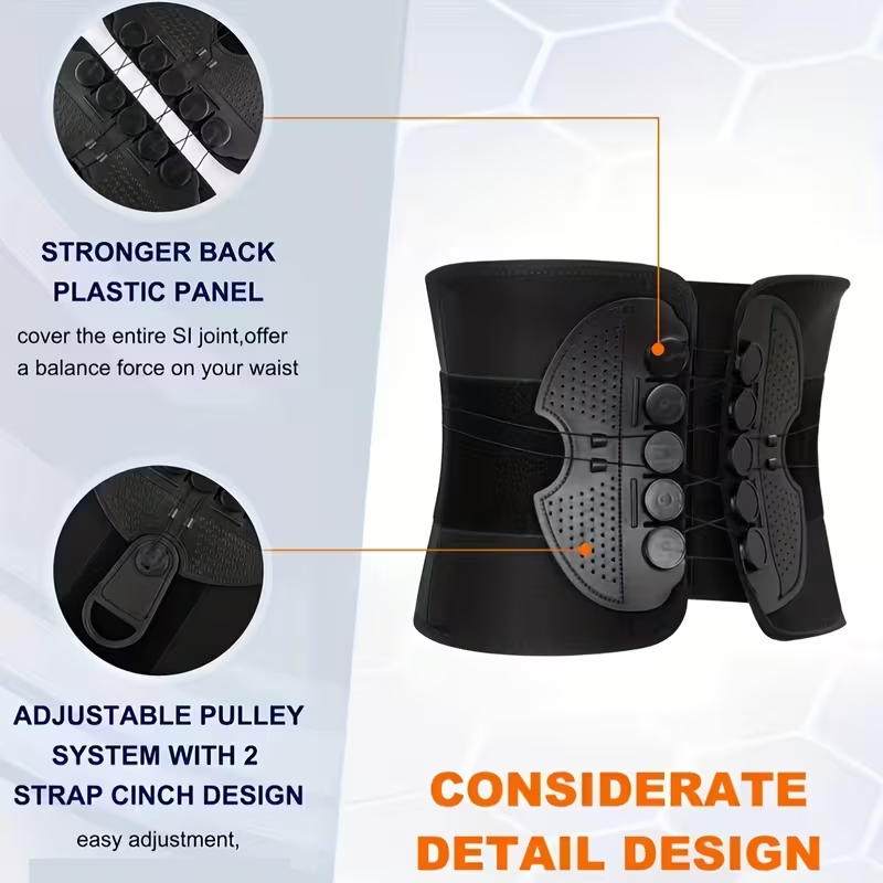 Adjustable Pulley Lumbar Support Belt – detail 6