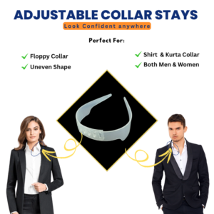 Adjustable Shirt & Kurta Collar Stays