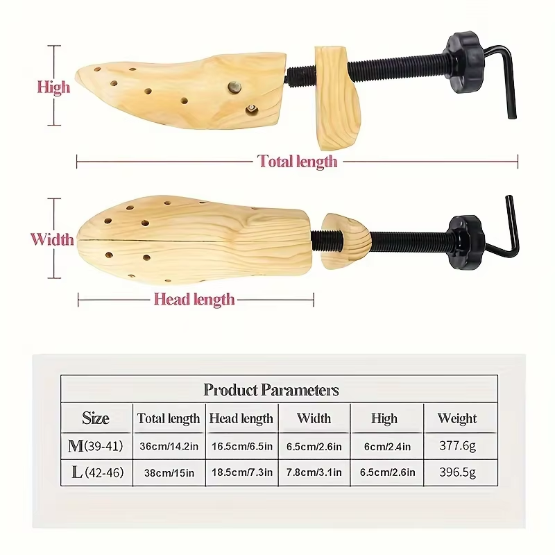 Adjustable Wooden Shoe Stretcher – detail 6