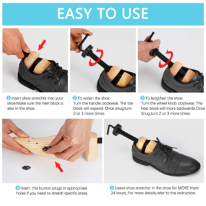 Adjustable Wooden Shoe Stretcher – photo 7