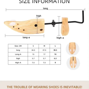 Adjustable Wooden Shoe Stretcher – photo 8