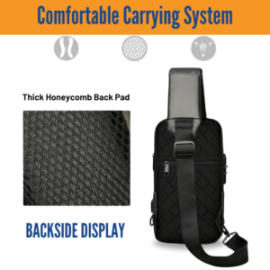 Anti-Theft Crossbody Sling Bag with USB Charging – photo 3