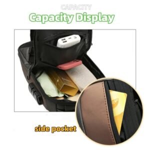 Anti-Theft Crossbody Sling Bag with USB Charging – photo 5