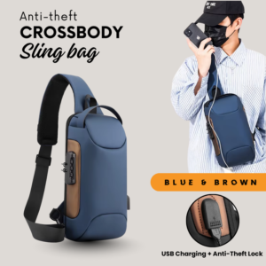 Anti-Theft Crossbody Sling Bag with USB Charging – photo 9