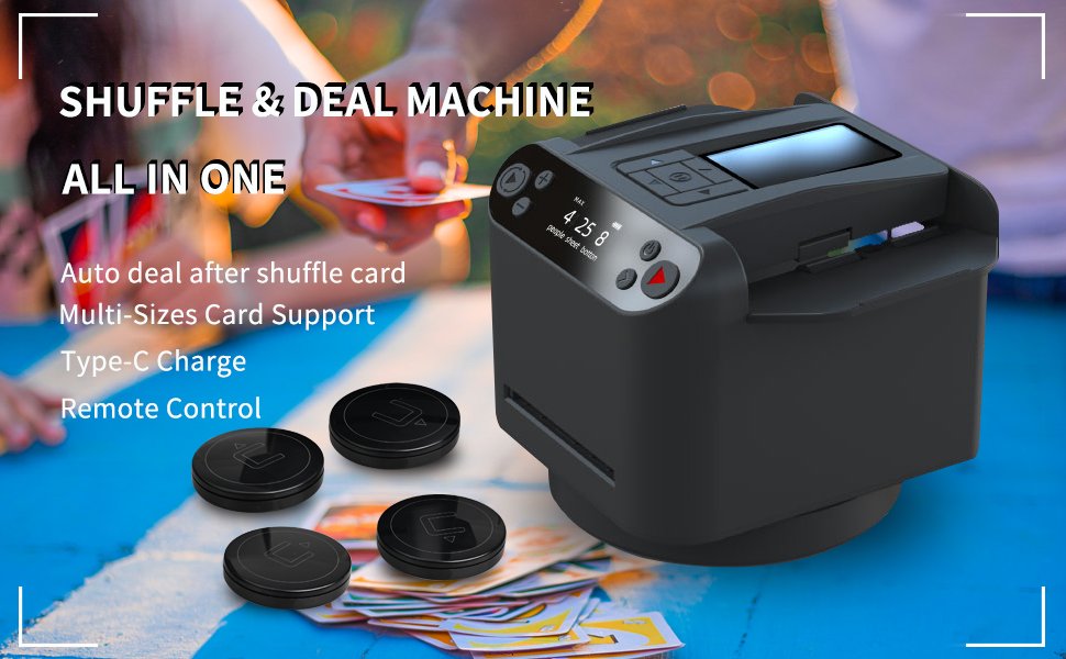 Automatic Card Shuffler & Dealer Machine – detail 4
