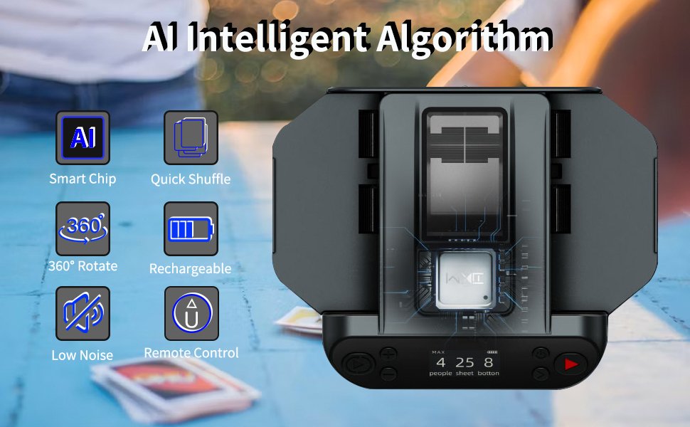 Automatic Card Shuffler & Dealer Machine – detail 5