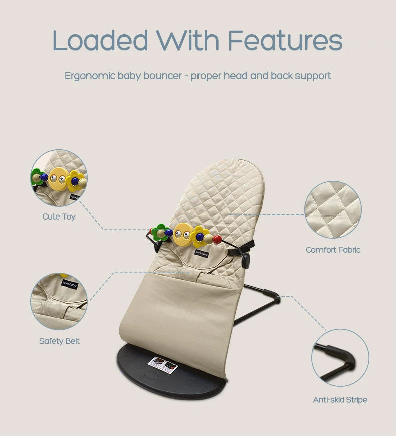 Baby Bouncer Chair (Non-Electric) – detail 3