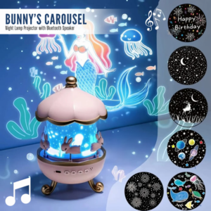 Bunny Carousel Projector & Speaker