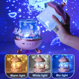 Bunny Carousel Projector & Speaker – photo 3