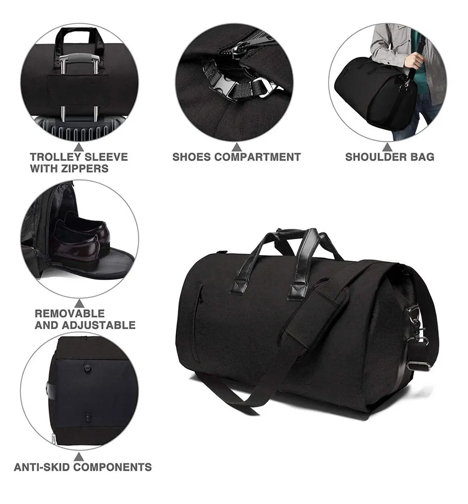 Convertible Duffle Garment Bag without Wheel – detail 4