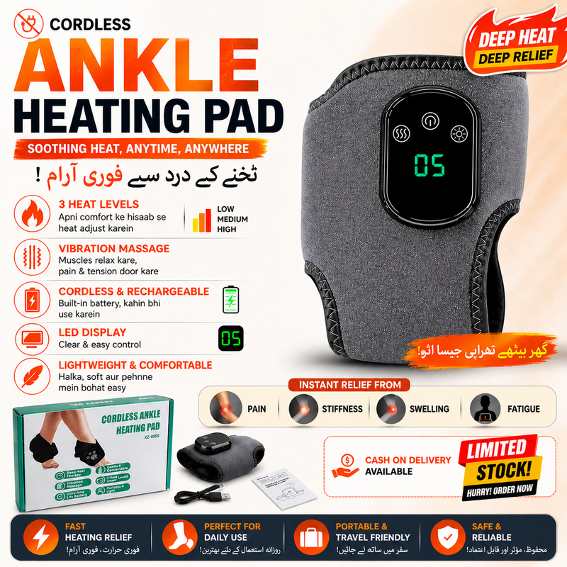 Cordless Ankle Heating Wrap