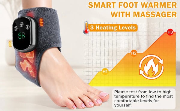 Cordless Ankle Heating Wrap – detail 2