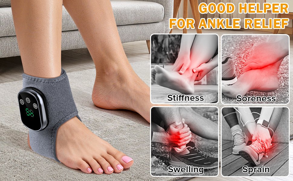 Cordless Ankle Heating Wrap – detail 4