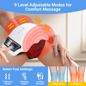 Cordless Heated Knee Massager – photo 4