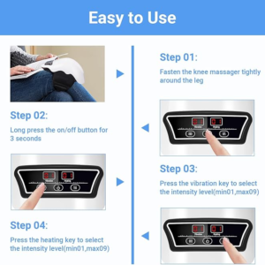 Cordless Heated Knee Massager – photo 6