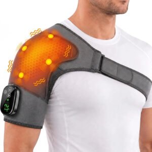 Electric Shoulder Massager & Heating Support Brace Belt – photo 6
