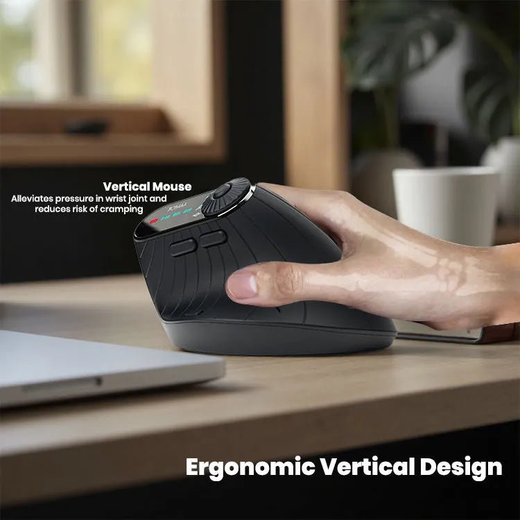 Ergonomic Vertical Wireless Mouse – detail 2