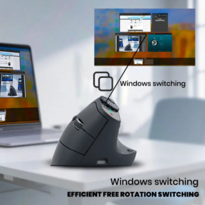 Ergonomic Vertical Wireless Mouse – photo 3
