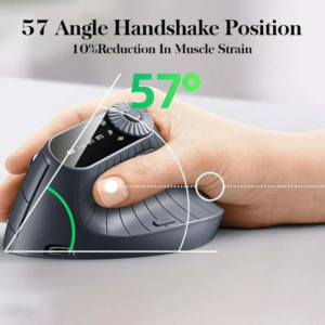 Ergonomic Vertical Wireless Mouse – photo 6