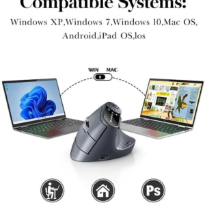 Ergonomic Vertical Wireless Mouse – photo 8