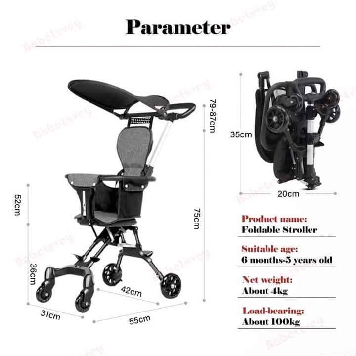 Foldable & Light Weight Baby Stroller – detail 5