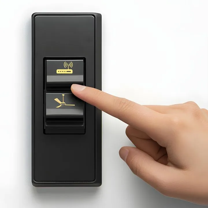 Gold Appliance Switch Labels – detail 4