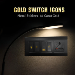 Gold Appliance Switch Labels – photo 6