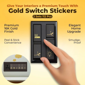 Gold Appliance Switch Labels – photo 9