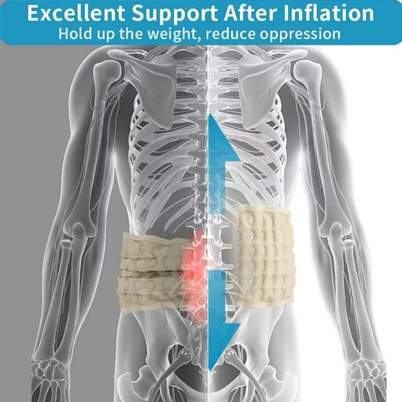 Inflatable Lumbar Support Belt with Pump – detail 5