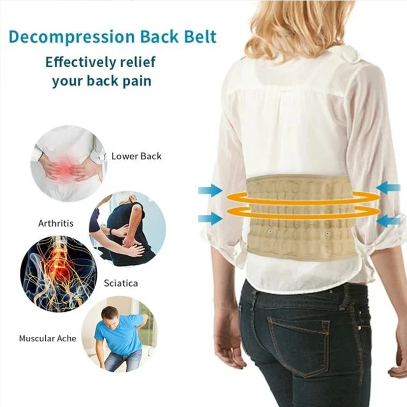 Inflatable Lumbar Support Belt with Pump – detail 6