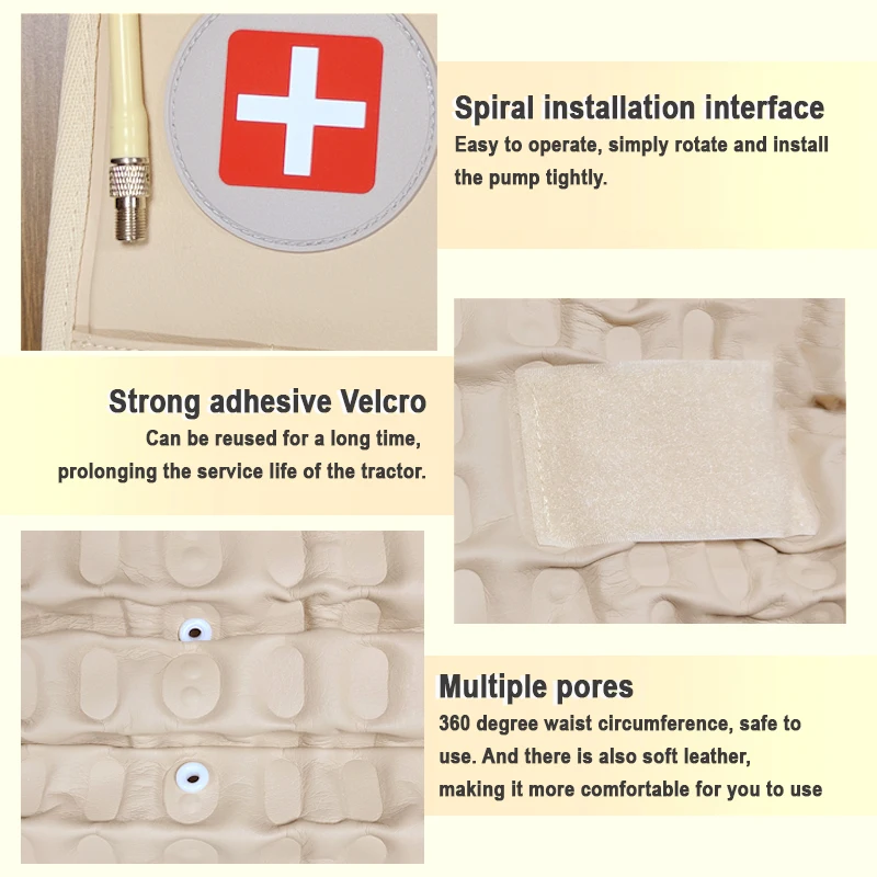 Inflatable Lumbar Support Belt with Pump – detail 7