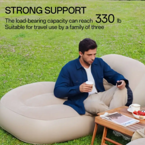 Inflatable Recliner with Built-in Pump – photo 3