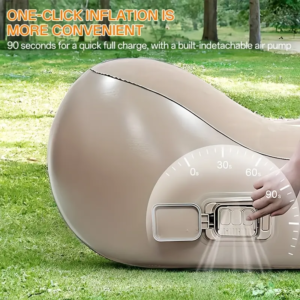 Inflatable Recliner with Built-in Pump – photo 4