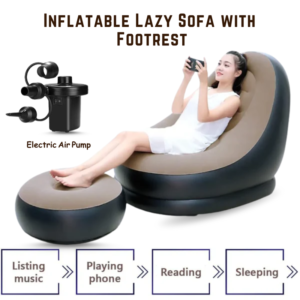 Inflatable Sofa & Footstool Set