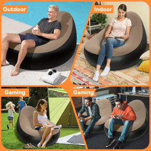 Inflatable Sofa & Footstool Set – photo 4