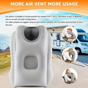 Inflatable Travel Sleeping Pillow – photo 4