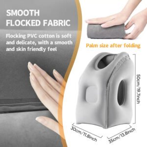 Inflatable Travel Sleeping Pillow – photo 8