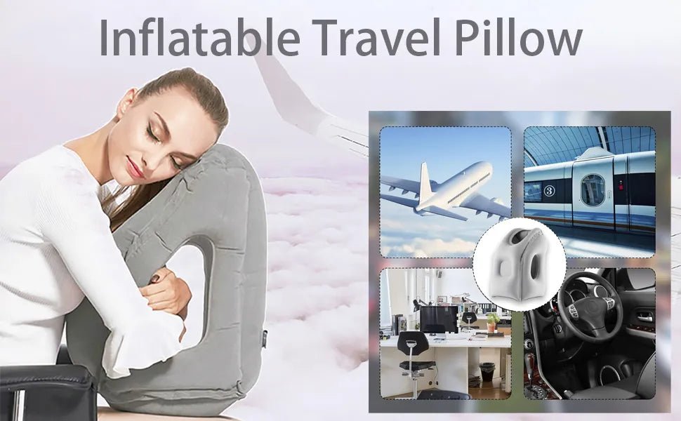 Inflatable Travel Sleeping Pillow – detail 1