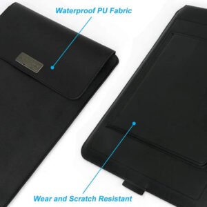 Laptop Sleeve Bag with Stand (Leather) – photo 11
