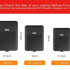 Laptop Sleeve Bag with Stand (Leather) – photo 12