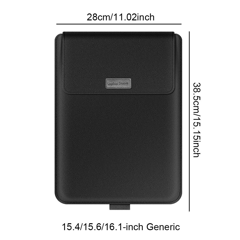 Laptop Sleeve Bag with Stand (Leather) – detail 10