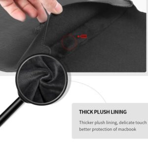 Laptop Sleeve Bag with Stand (Leather) – photo 7