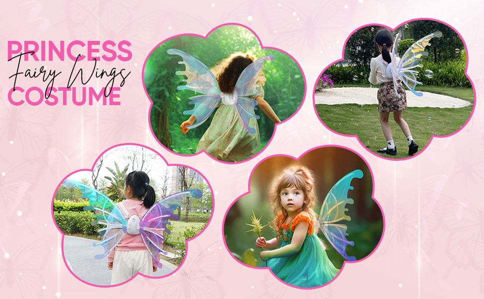 LED Butterfly Wings with Music – detail 9