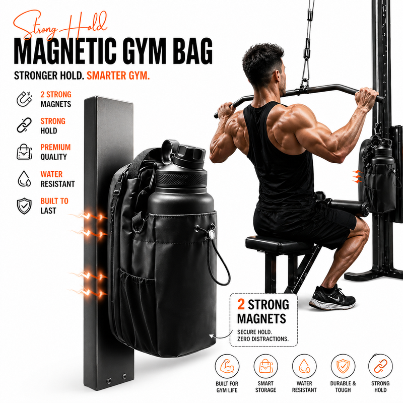 Magnetic Gym Organizer Bag