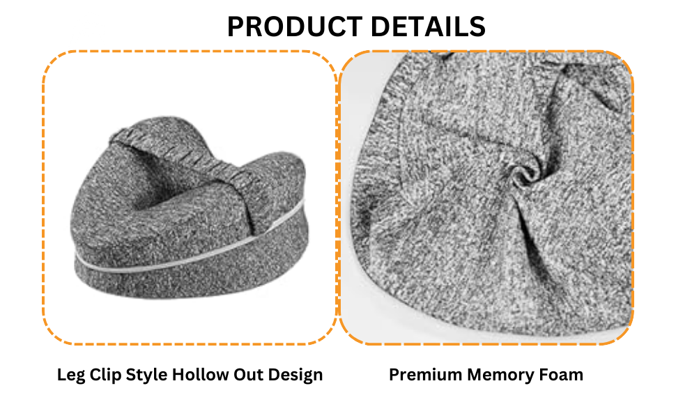Memory Foam Knee Pillow – detail 4