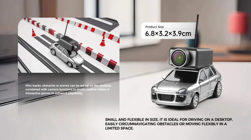 Mini RC Car with HD Camera – detail 8