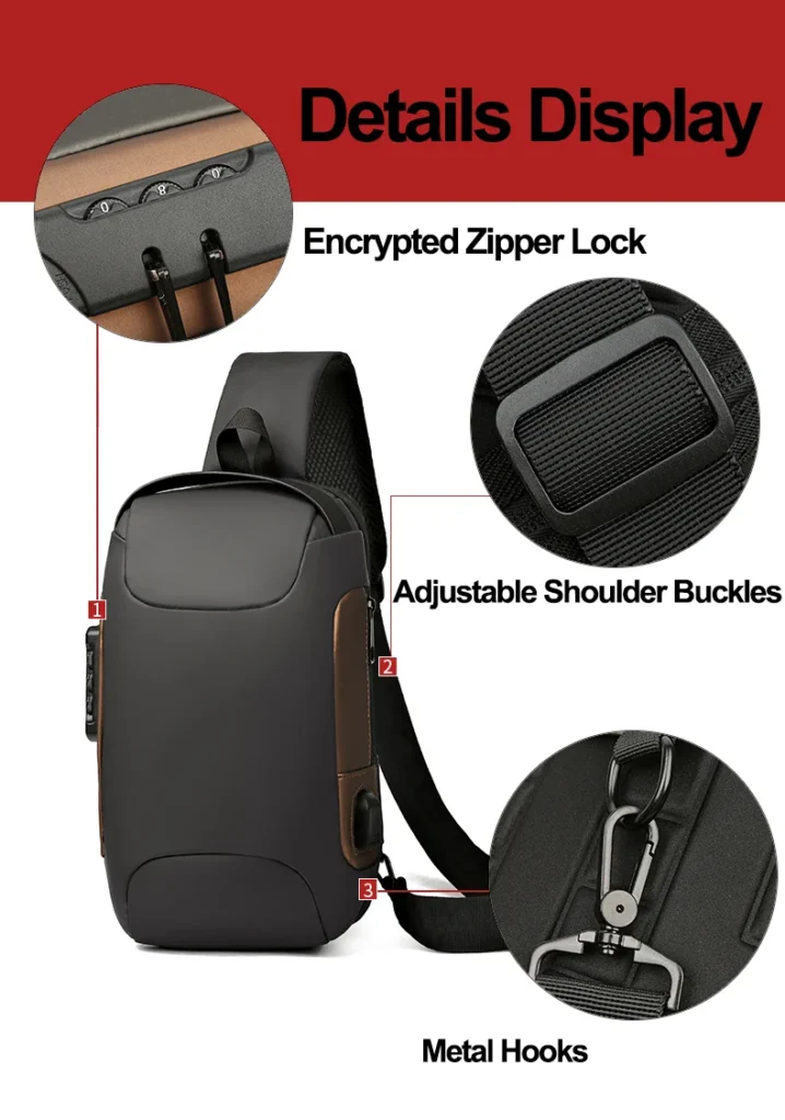 New Crossbody Anti-theft Sling Bag – detail 2
